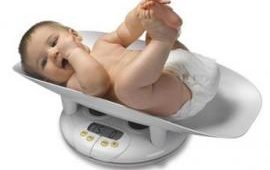 весы для новорожденных